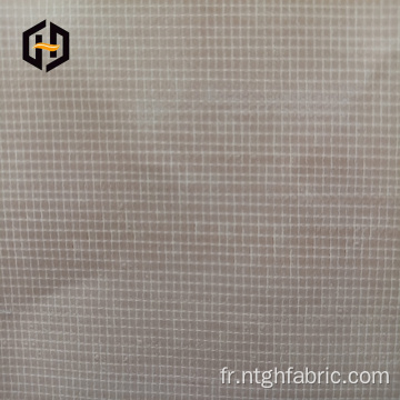 Tissu tissé de support de canevas de polyester pour la doublure de bande